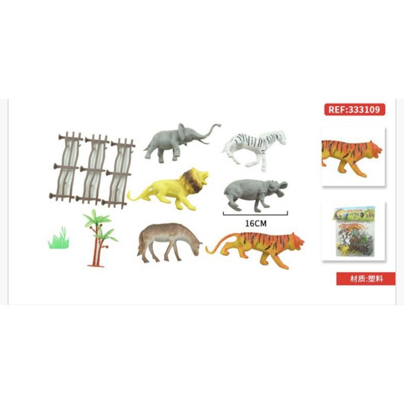 ZABAWKA DZIKIE ZWIERZĘTA