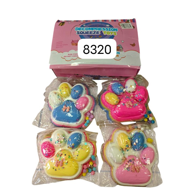 SQUISHY GNIOTKI ŁAPKI DUŻE XXL