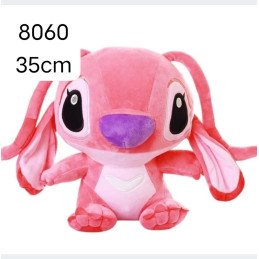 PLUSZOWA MASKOTKA STITCH RÓŻOWE 35CM