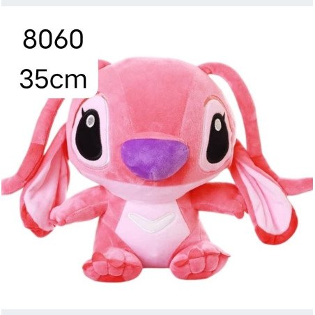 PLUSZOWA MASKOTKA STITCH RÓŻOWE 35CM