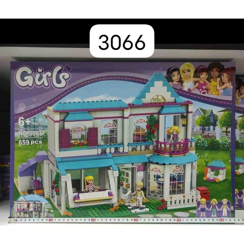 KLOCKI 659PCS GIRLS