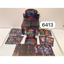 STITCH SZASZETKA CZARNE KARTY KOLEKCJONERSKIE 55 KART
