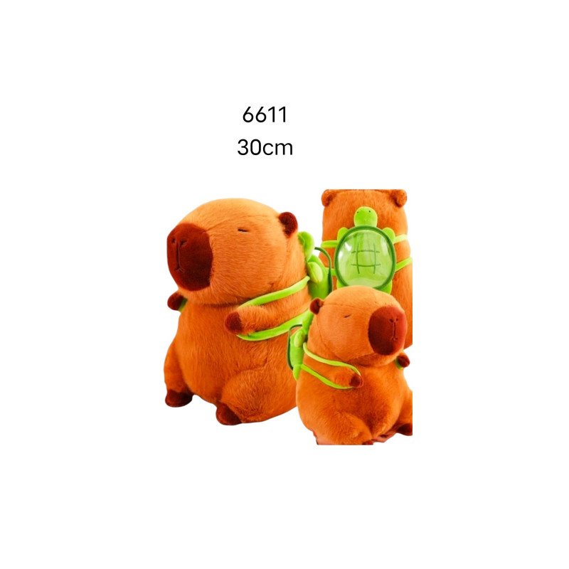 PLUSZOWA MASKOTKA KAPIBARA 30CM