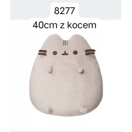 PODUSZKA MASKOTKA KOT PUSHEEN Z KOCEM 40CM