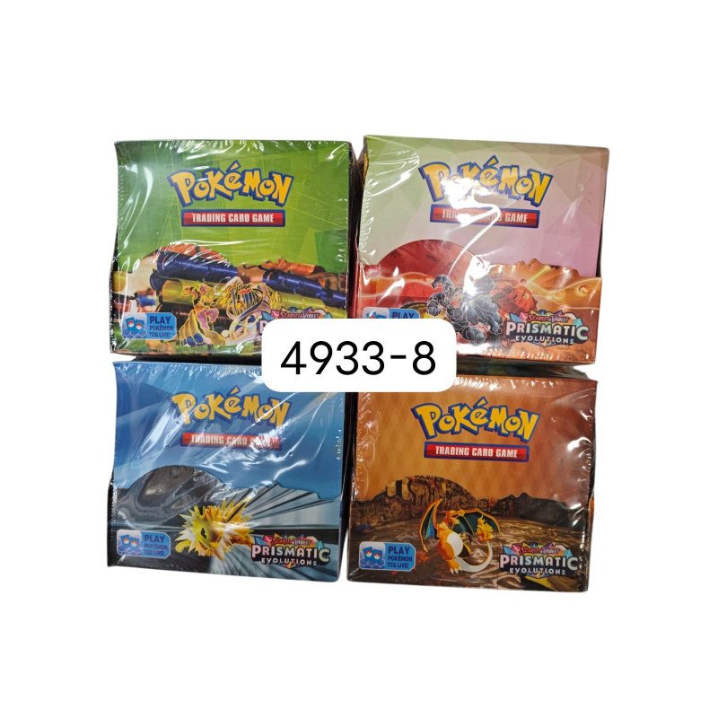 KARTY POKEMON 360 KART PRISMATIC EVOLUTIONS KARTY POKEMON 360 KART PRISMATIC EVOLUTIONS