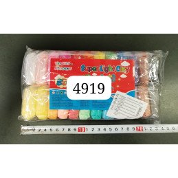 MAGICZNA PLASTELINA 24SZT PIANKOLINA 25CM
