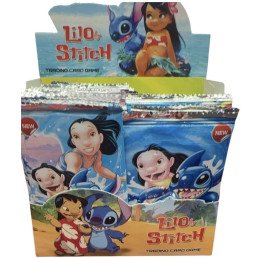SASZETKI 36SZT KARTY LILO STITCH 288 KART STITCH