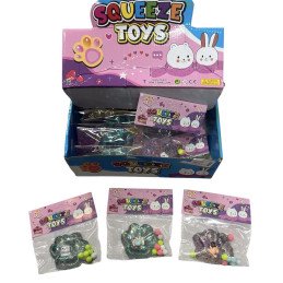 SQUISHY GNIOTKI KOCIA ŁAPKA ŚWIECĄCE