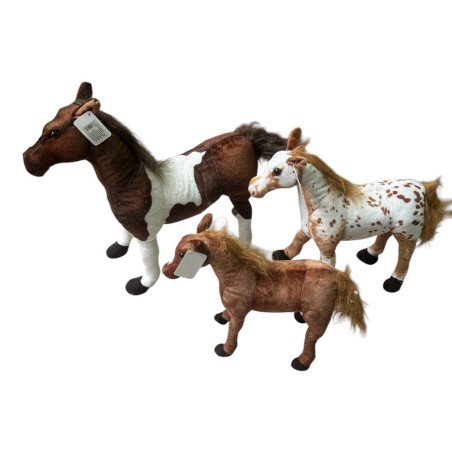 PLUSZOWA MASKOTKA KOŃ 40CM