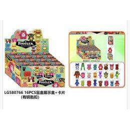 MINI FIGURKI + KARTA  FLUGGLE W PUDEŁKIEM