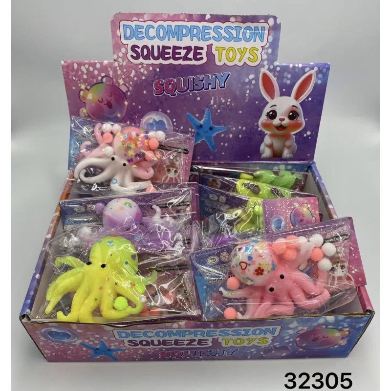 SQUISHY GNIOTKI OŚMIORNICA SQUISHY GNIOTKI OŚMIORNICA