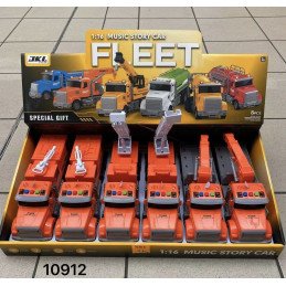 ZABAWKA AUTO 1:16 MUSIC STORY CAR FLEET