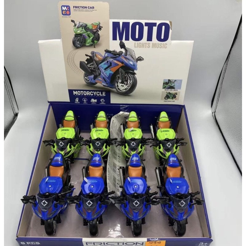 ZABAWKA MOTORCYKL MOTO LIGHT & MUSIC