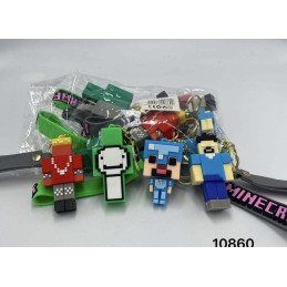 BRELOK GUMOWE MINECRAFT