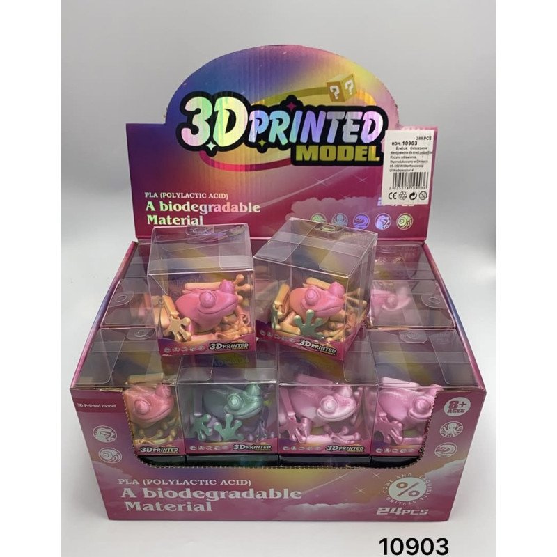 FIGURKI 3D DINOZAUR W PUDEŁKIEM