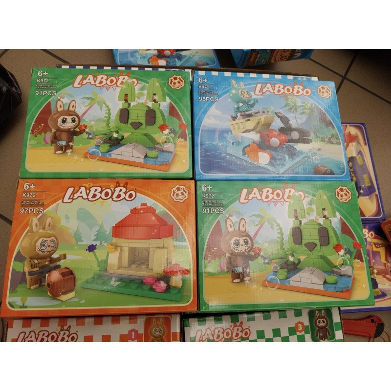 KLOCKI K972 LABUBU LABOBO KLOCKI K972 LABUBU LABOBO