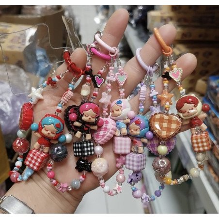 BRELOK BRANSOLETKA SKUL PANDA