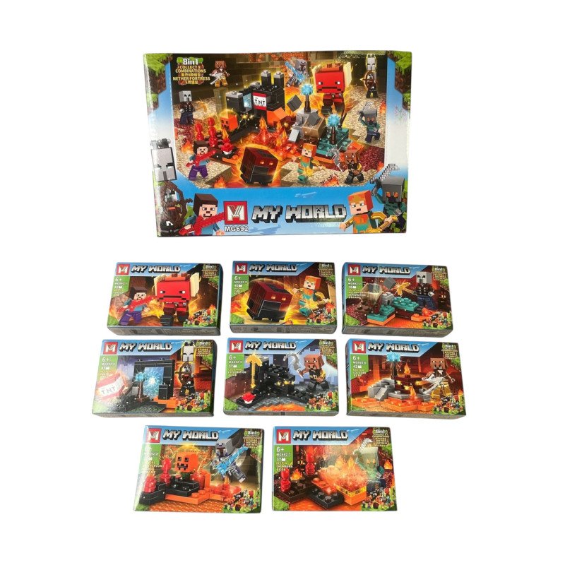 KLOCKI MG692 MY WORLD MINECRAFT