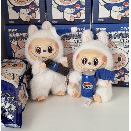 BRELOK PLUSZAK LABUBU x PEPSI W SASZETKI LOSOWA + PUDEŁKO