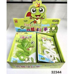 SQUISHY GNIOTKI FROG STICKY HANDS