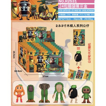 SASZETKI FIGURKI BRAINROT ITALIAN THINGY