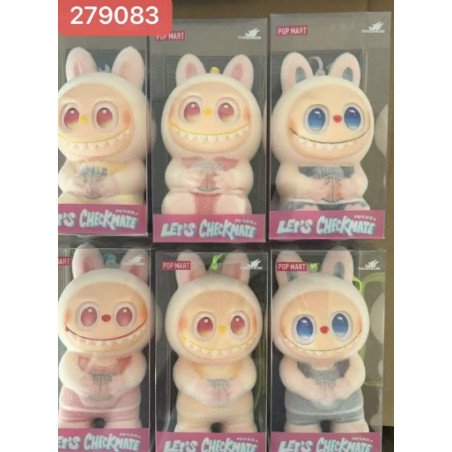 BRELOK DUŻA SQUISHY LABUBU W PUDEŁKIEM PRZEZROCZYSTYM