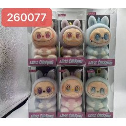 BRELOK DUŻA SQUISHY LABUBU W PUDEŁKIEM PRZEZROCZYSTYM