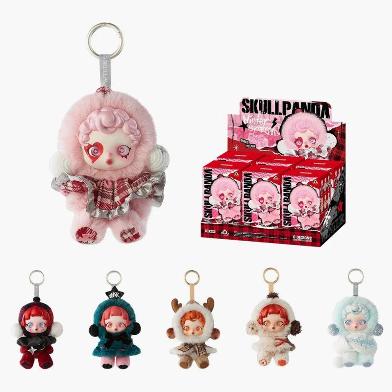 BRELOK PLUSZAK SKULL PANDA W SASZETKI LOSOWA 6 MODEL + PUDEŁKO BRELOK PLUSZAK SKULL PANDA W SASZETKI LOSOWA 6 MODEL + PUDEŁKO