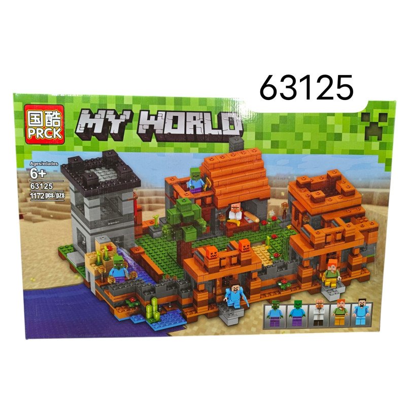 KLOCKI 1172PCS MY WORLD KLOCKI 1172PCS MY WORLD