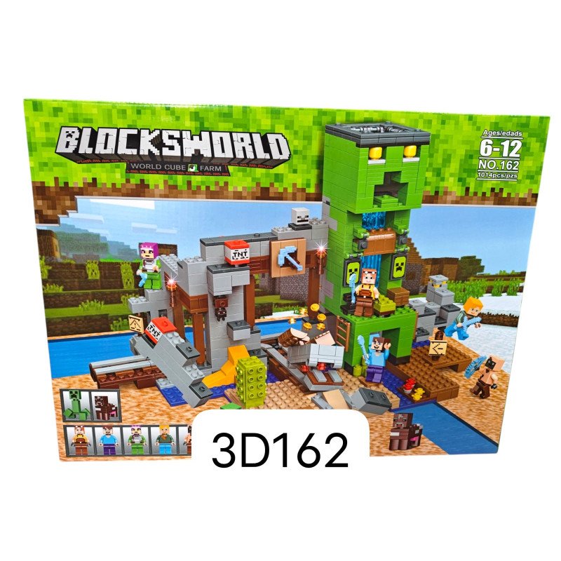 KLOCKI 1014PCS MINECRAFT KLOCKI 1014PCS MINECRAFT