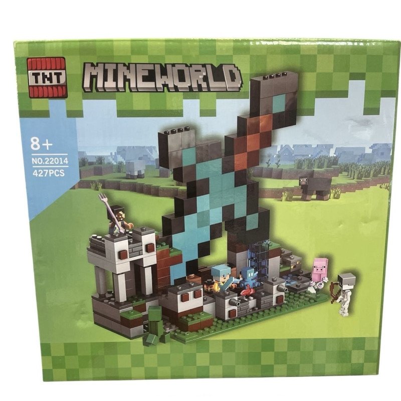 KLOCKI 427PCS MINECRAFT KLOCKI 427PCS MINECRAFT