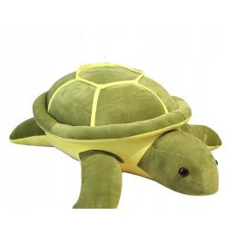 PLUSZOWA MASKOTKA ŻÓŁW 45CM