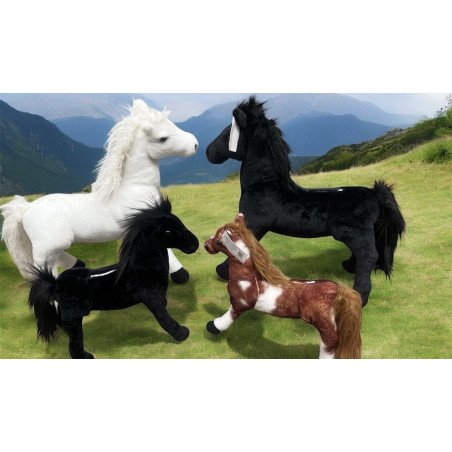 PLUSZOWA MASKOTKA KOŃ 40CM