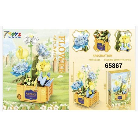 KLOCKI FLOWERS ROMANCE FASCINATION