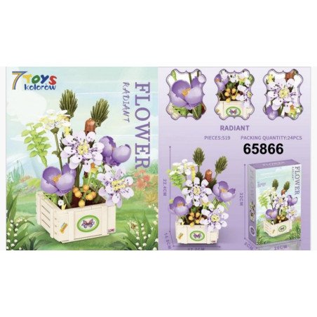 KLOCKI FLOWERS RADIANT