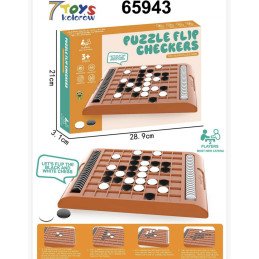 GRA LOGICZNA PUZZLE FLIP CHECKERS