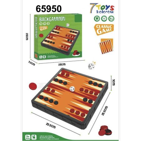 GRA LOGICZNA BACKGAMMON