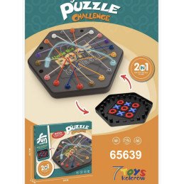 GRA LOGICZNA 2 IN 1PUZZLE CHALLENGE