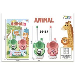 ZABAWKOWY KROTKOFALOWKA WALKIE TALKIE ANIMAL