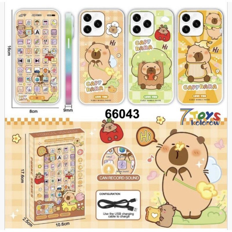 TELEFON ZABAWKOWY KAPIBARA