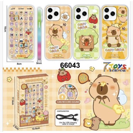 TELEFON ZABAWKOWY KAPIBARA