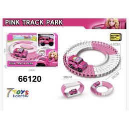 TOR ZABAWKOWY PINK TRACK PARK