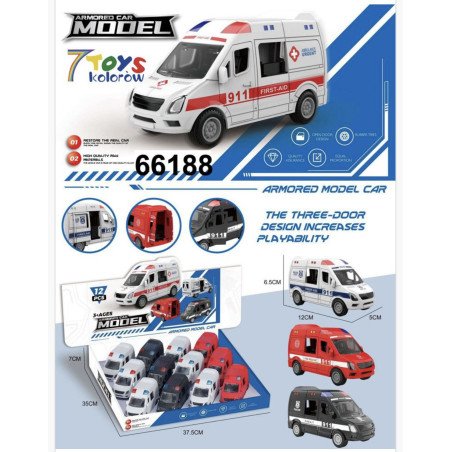 SAMOCHÓD ARMORED CAR MODEL