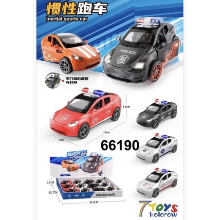 SAMOCHÓD POLICJA INERTIAL SPORTS CAR