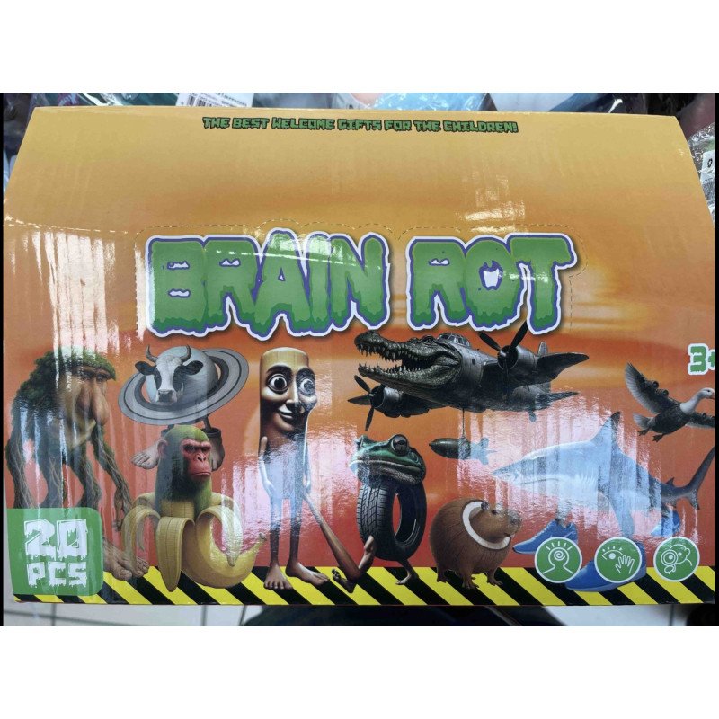 FIGURKI BRAINROT W PUDEŁKIEM FIGURKI BRAINROT W PUDEŁKIEM