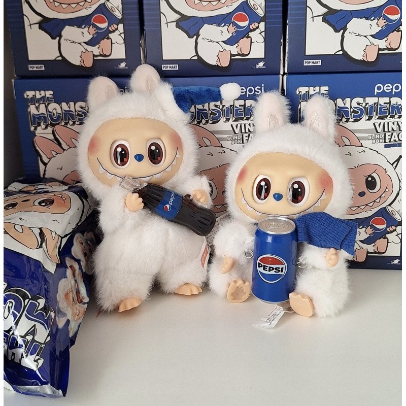 BRELOK PLUSZOWA LABUBU PEPSI W PUDEŁKIEM LOSOWA SASZETKI BRELOK PLUSZOWA LABUBU PEPSI W PUDEŁKIEM LOSOWA SASZETKI