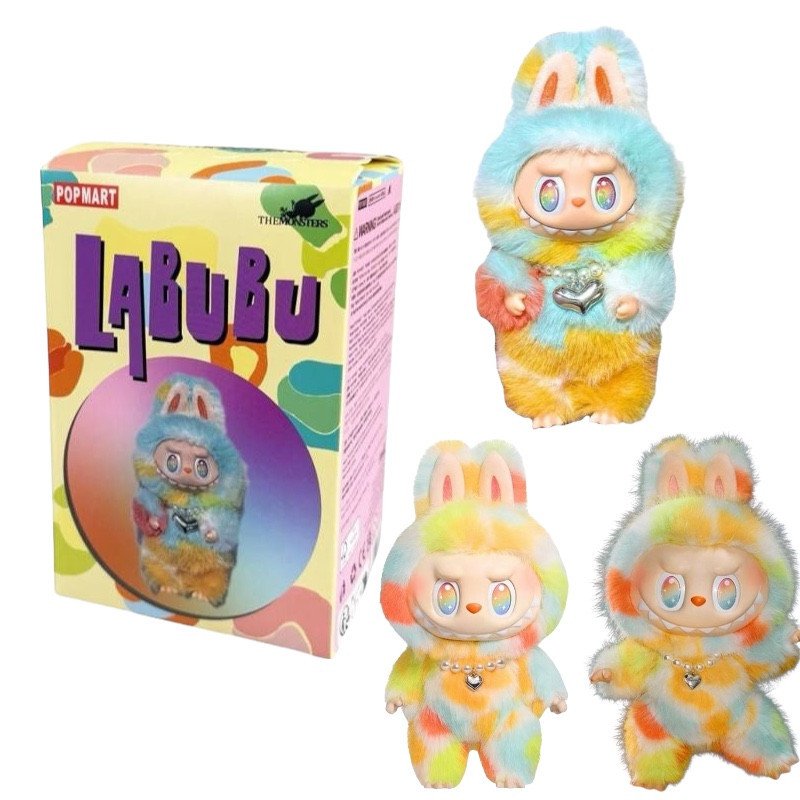 BRELOK PLUSZOWA LABUBU TĘCZOWY WERSJA 5 W PUDEŁKIEM LOSOWA SASZETKI BRELOK PLUSZOWA LABUBU TĘCZOWY WERSJA 5 W PUDEŁKIEM LOSOWA SASZETKI