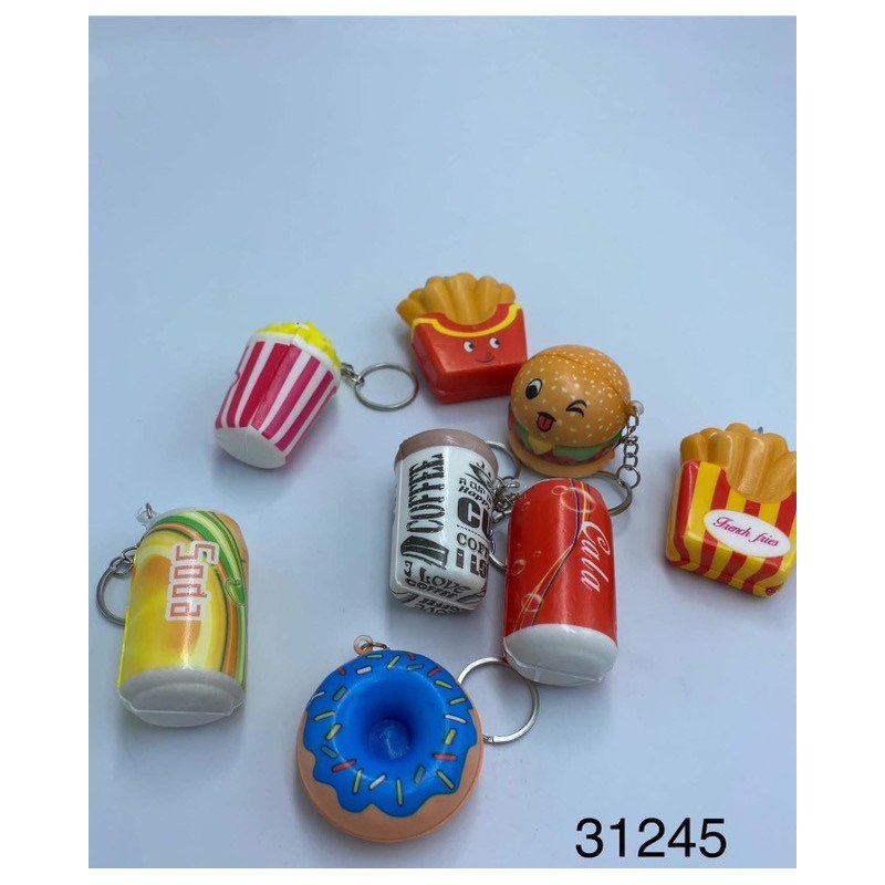 BRELOK SQUISHY FASTFOOD