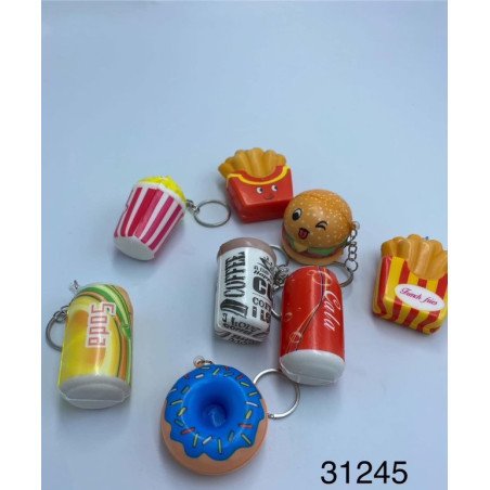 BRELOK SQUISHY FASTFOOD