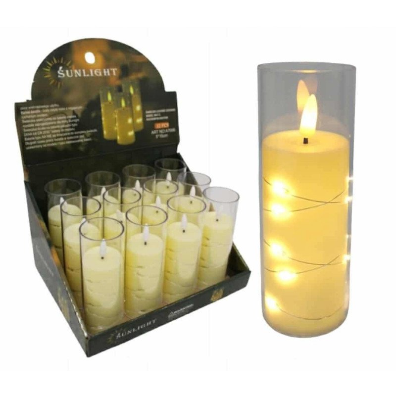 ŚWIECZKI LED 12,5CM ŚWIECZKI LED 12,5CM